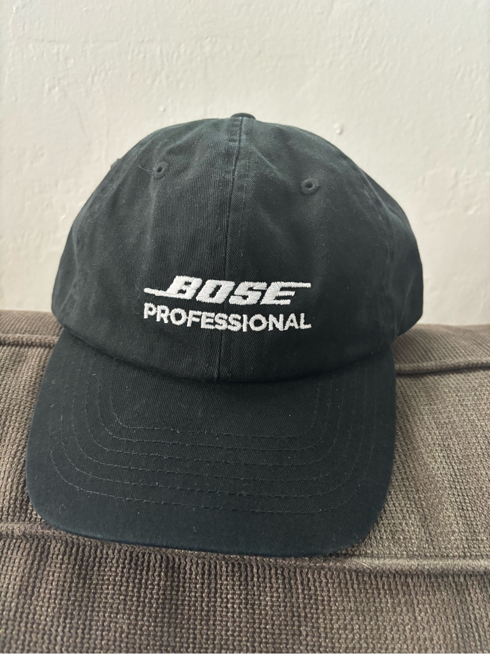 BRAND NEW Bose Professional Audio Promo Dad Hat Cap - Black (Deadstock)